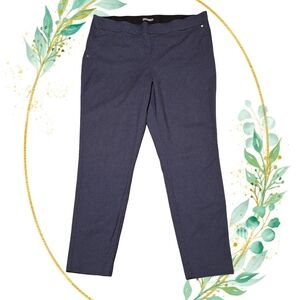 Maurices' denim blue stretch ankle pants, elastic waist, pull-on, Sz. 20W